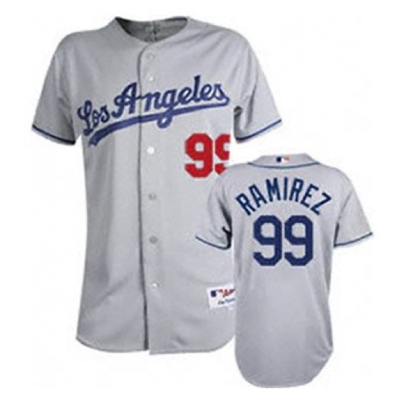 manny ramirez dodgers jersey